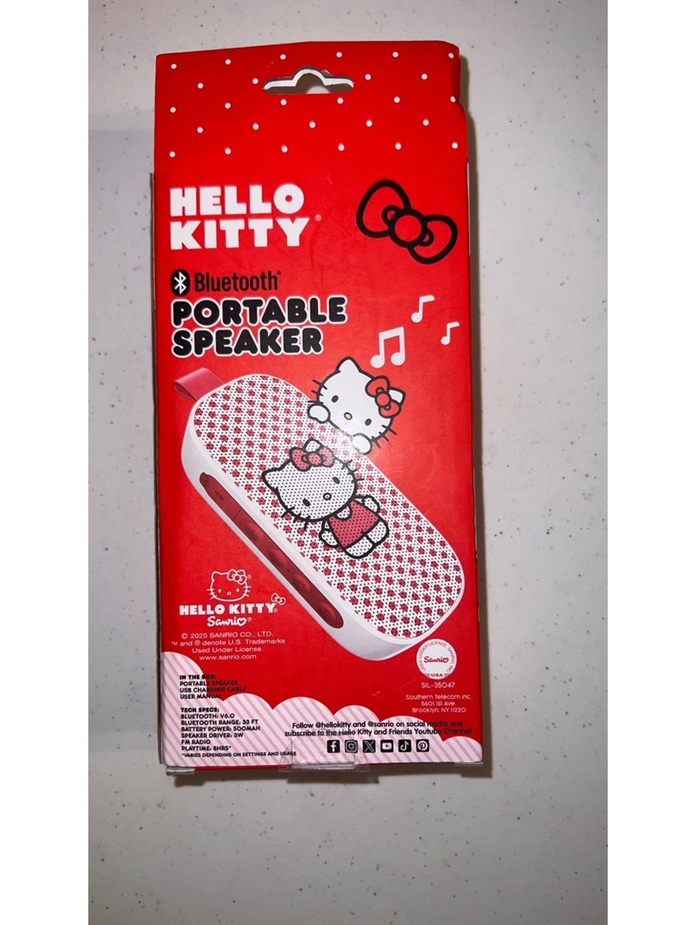 hello kitty bluetooth speaker